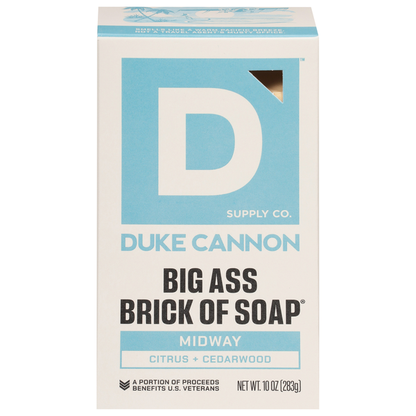 Duke Cannon Supply Co. Brick of Soap, Big Ass, Midway