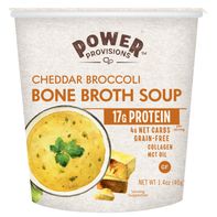 Power Provisions Cheddar Broccoli Bone Broth Soup ...
️
