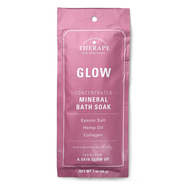 Village Naturals Therapy Glow Concentrated Mineral Bath Soak