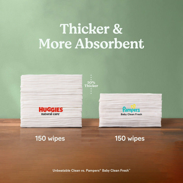 Huggies Natural Care Aloe & Vitamin E Baby Wipes