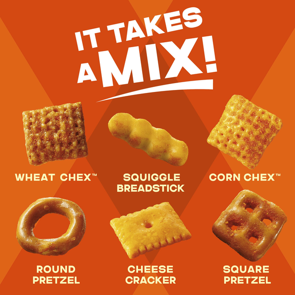 Chex Mix Cheddar Family Size Snack Mix