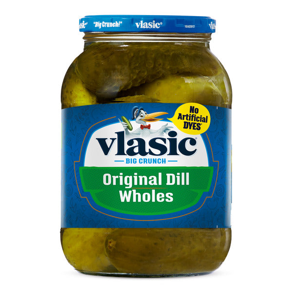 Vlasic Original Dill Whole Pickles, Keto Friendly