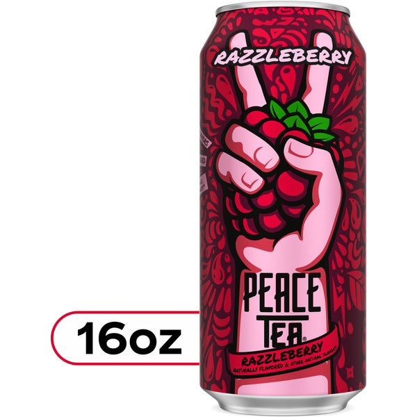 Peace Tea Razzleberry Iced Tea Can