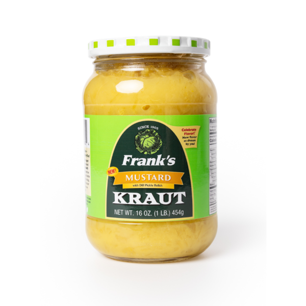 Frank's Kraut  Frank's Mustard Kraut with Dill Pickle Relish