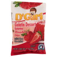 D'Gari Gelatin Dessert, Strawberry️