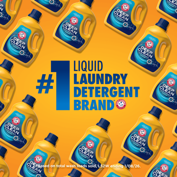 Arm & Hammer Plus Oxiclean Max Force Deep Clean Stain Formula Liquid Laundry Detergent
