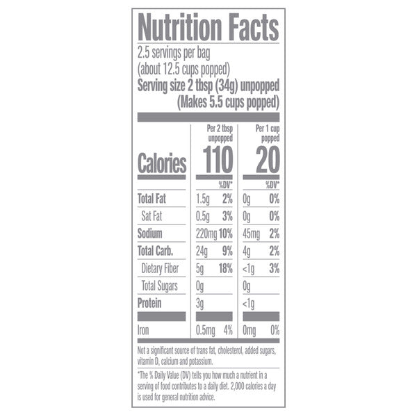 Jolly Time Healthy Pop Crispy 'n White Microwave Popcorn