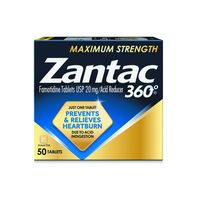 Zantac 360° Acid Reducer, Maximum Strength, 20 mg,...
️