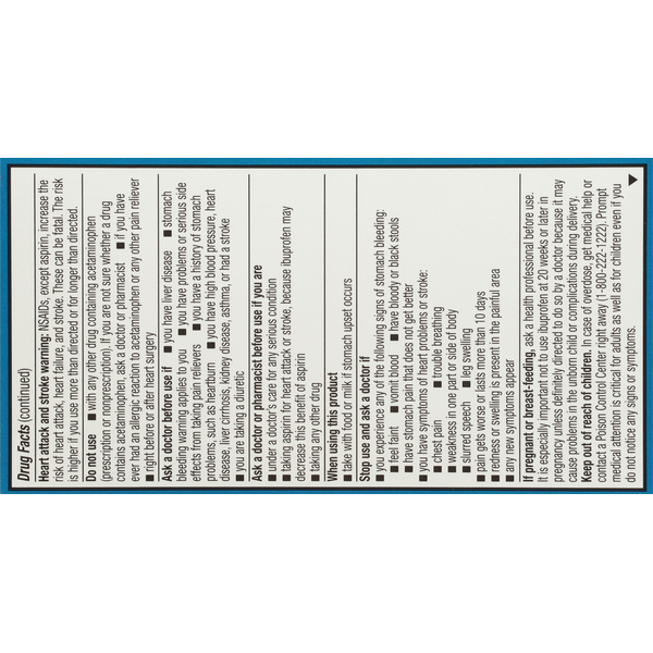 TopCare Dual Action, Caplets