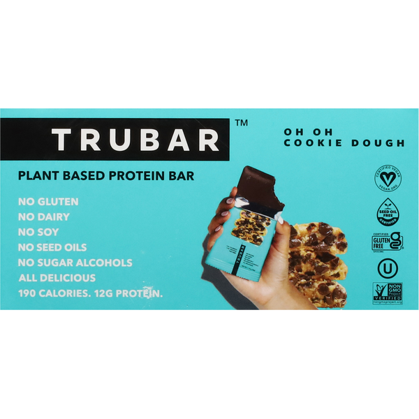 Trubar Plant Based Oh Oh Cookie Dough Protein Bar