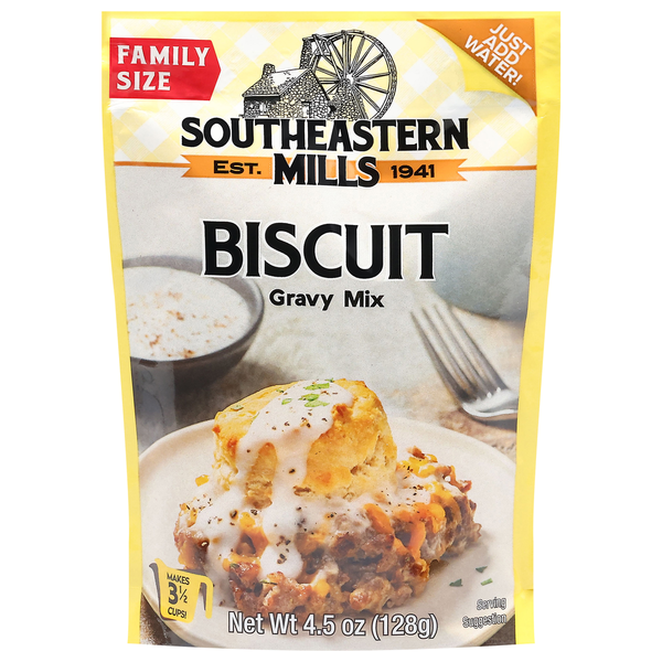 Southeastern Mills Gravy Mix, Biscuit, Family Size