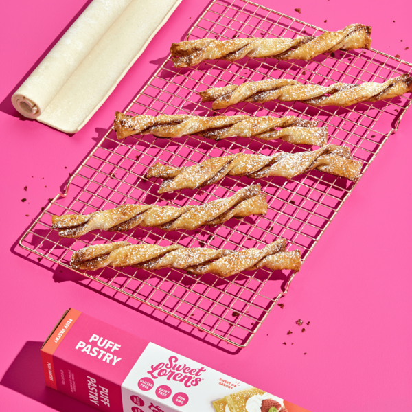 Sweet Loren's  Refrigerated Puff Pastry, Gluten Free & Vegan