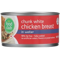 Food Club Chunk White Chicken Breast In Water️