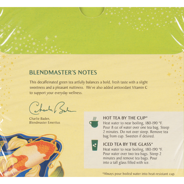 Celestial Seasonings Green Tea, Decaf, Tea Bags