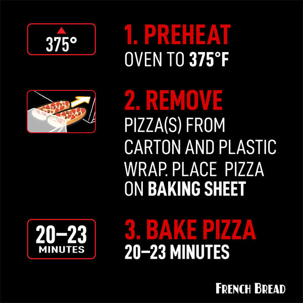 Red Baron French Bread Singles Pepperoni Pizzas