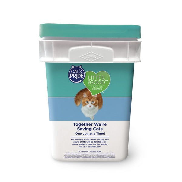 Cat's Pride Flushable Scented Lightweight Clumping Clay Cat Litter