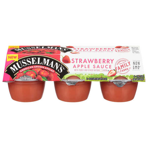 Musselman's Apple Sauce, Strawberry