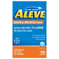 Aleve Back & Muscle Pain, 220 mg, Tablets️