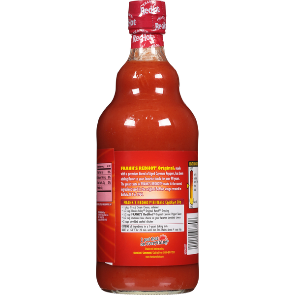 Frank's Red Hot Cayenne Pepper Sauce, Original
