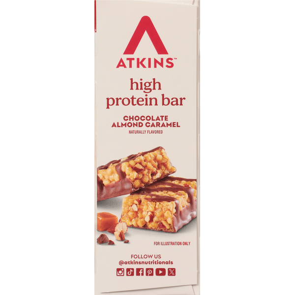 Atkins Chocolate Almond Caramel High Protein Bar