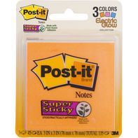 Post-it Super Sticky Notes Electric Glow Collectio...
️