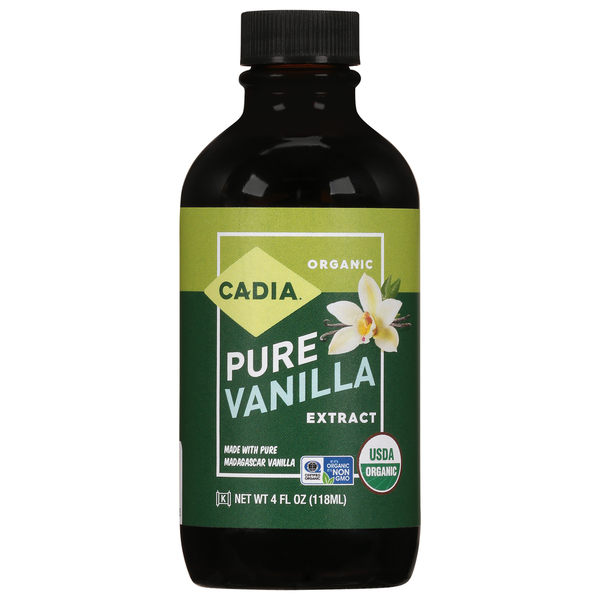 CADIA Extract, Organic, Vanilla, Pure