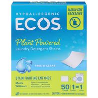 Ecos Plant Powered Free & Clear Laundry Detergent ...
️