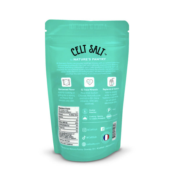 Nature's Pantry Celt Salt, Fine Ground Bag