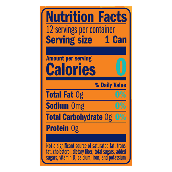 LaCroix Sparkling Water, Orange