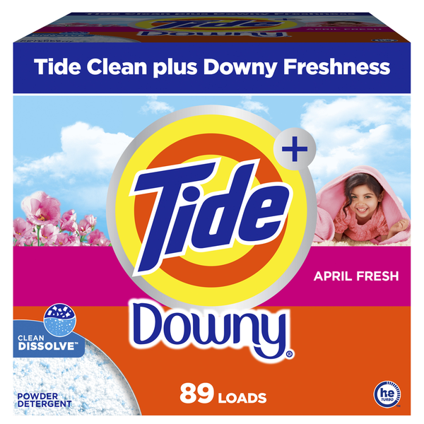 Tide Powder Laundry Detergent, with a Touch of Downy