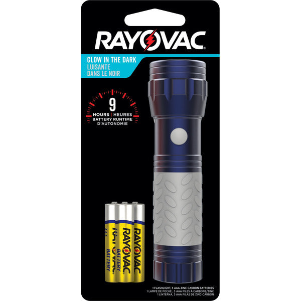 RAYOVAC Flashlight, Glow in the Dark