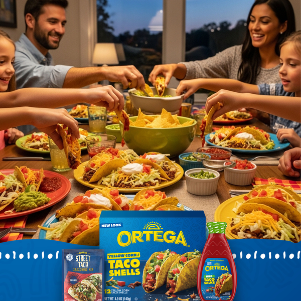 Ortega Mini Taco Yellow Corn Taco Shells