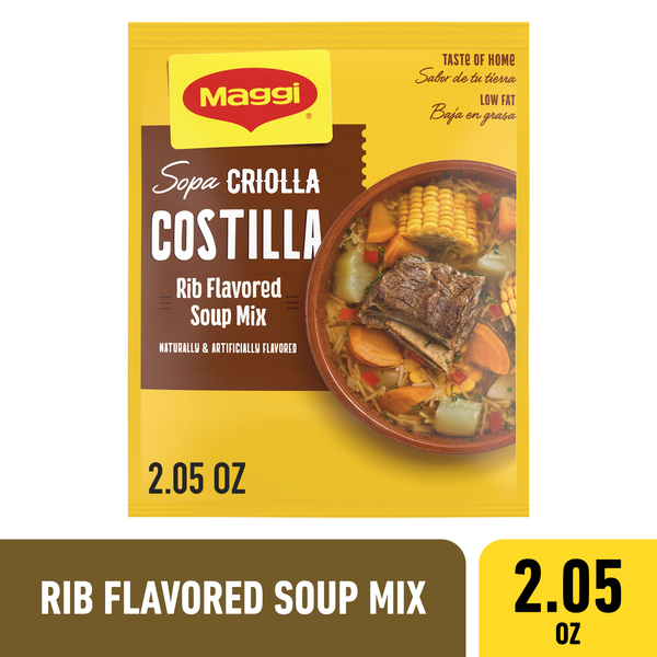 Maggi Sopa Criolla Costilla Rib Flavored Soup Mix