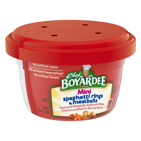 Chef Boyardee Mini Spaghetti Rings & Meatballs