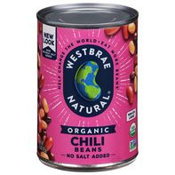 Westbrae Natural Organic Chili Beans Low Sodium️