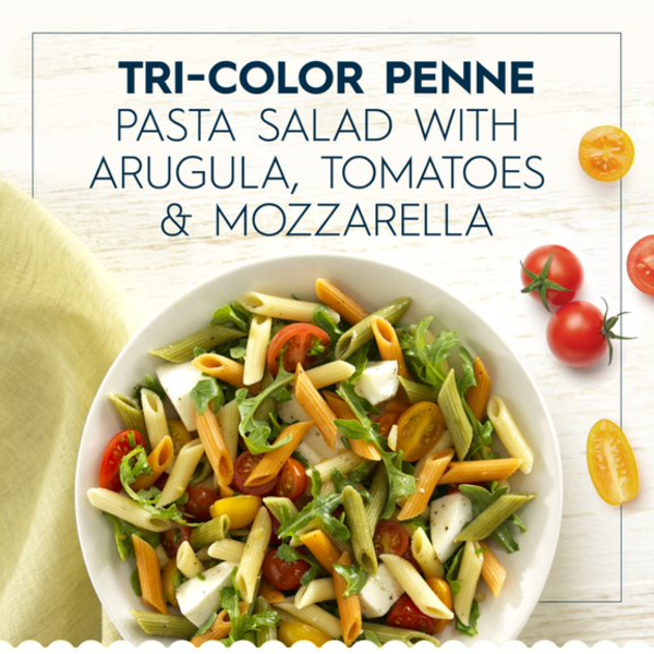 Barilla Tri-Color Penne - Non-GMO Pasta Made with Durum Wheat Semolina & Kosher