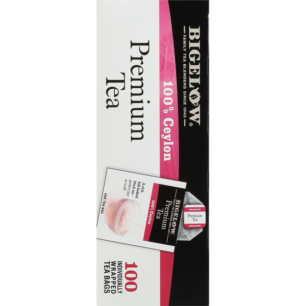 Bigelow Tea Bags 100% Ceylon Premium Tea