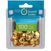 Simply Done Brass Thumb Tacks️