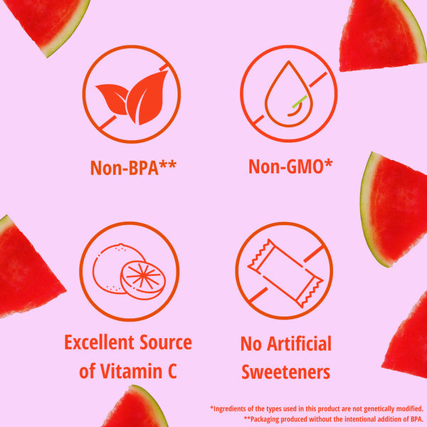 Del Monte Bubble Fruit Gel Apple Watermelon Fruit Cup Snacks