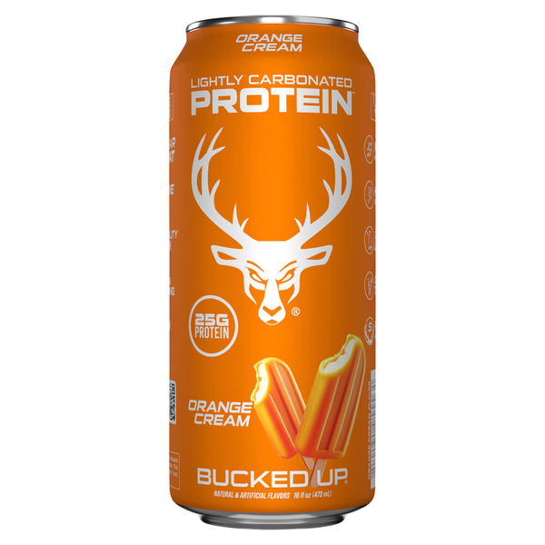 Bucked Up Lightly Carbonated Orange Cream Protein