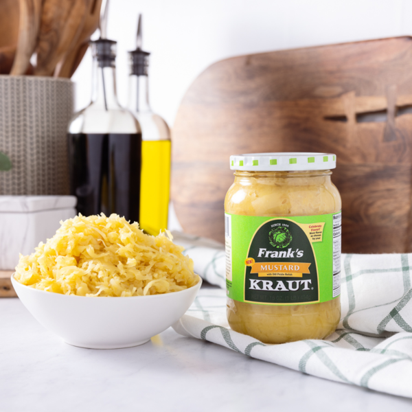 Frank's Kraut  Frank's Mustard Kraut with Dill Pickle Relish