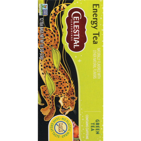 Celestial Seasonings Green Tea, Energy, Tea Bags