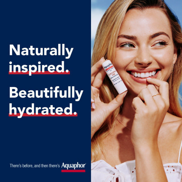 Aquaphor Naturally Inspired Lip Repair Stick with Coconut Oil And Natural Shea Butter