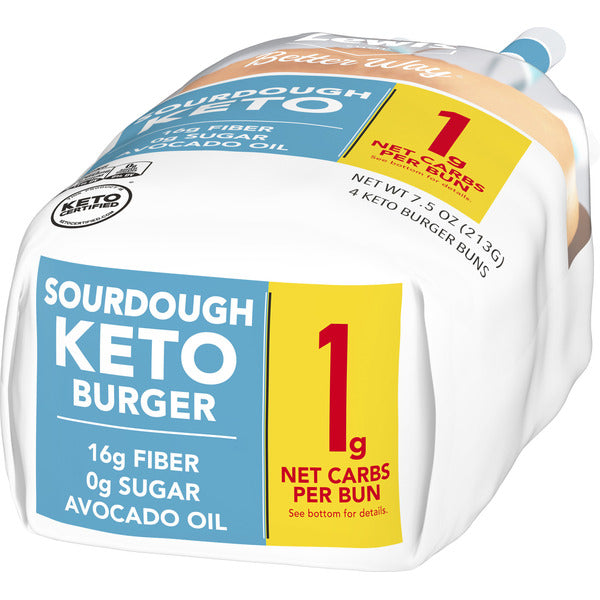 Lewis Bake Shop Sourdough Keto Burger Buns