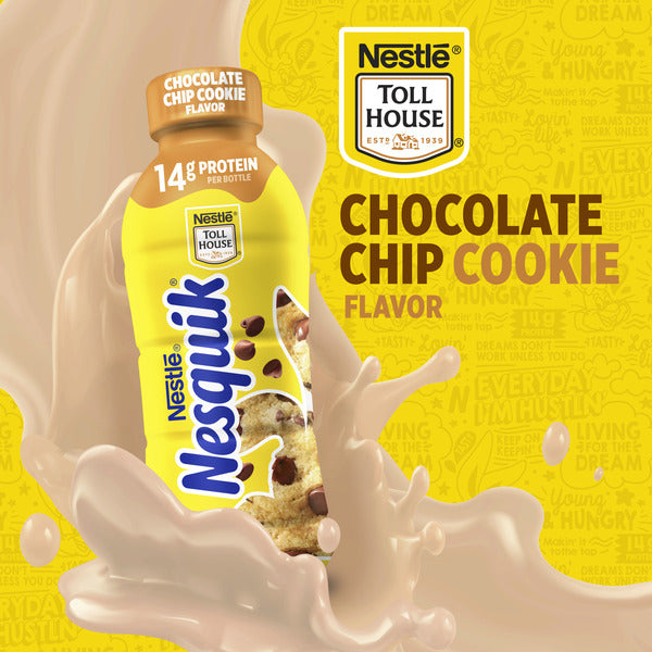 Nestlé NESQUIK Toll House Chocolate Chip Cookie Favored Milk