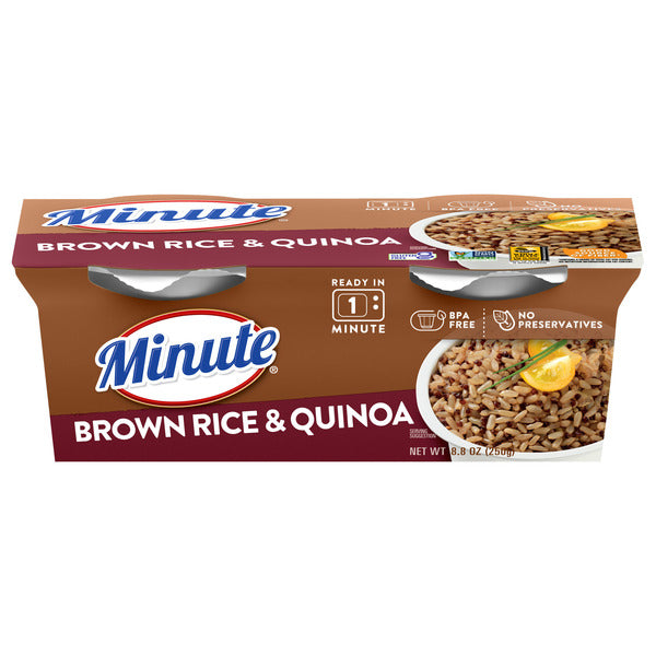 Minute Rice Ready To Serve Brown Rice & Quinoa, Gluten-Free