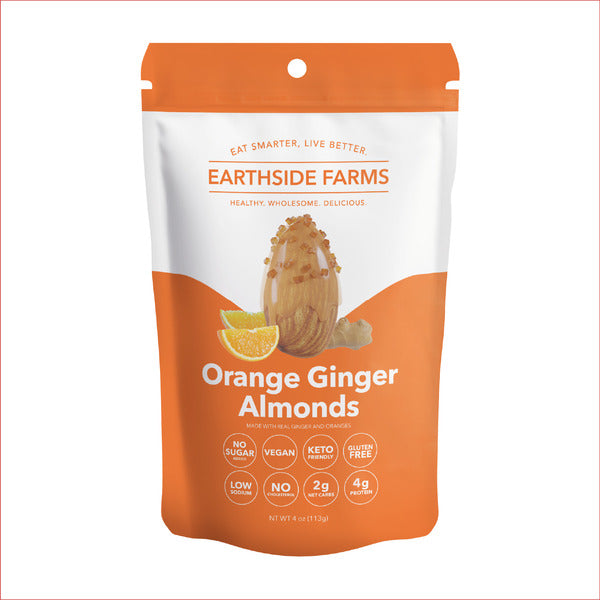 Earthside Farms Orange Ginger Almonds