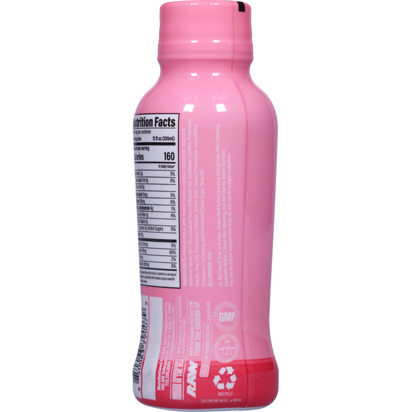 RAW Strawberry Milkshake Protein Shake