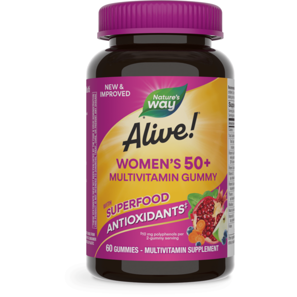 Nature's Way Alive!® Womens 50+ Gummy Multivitamin