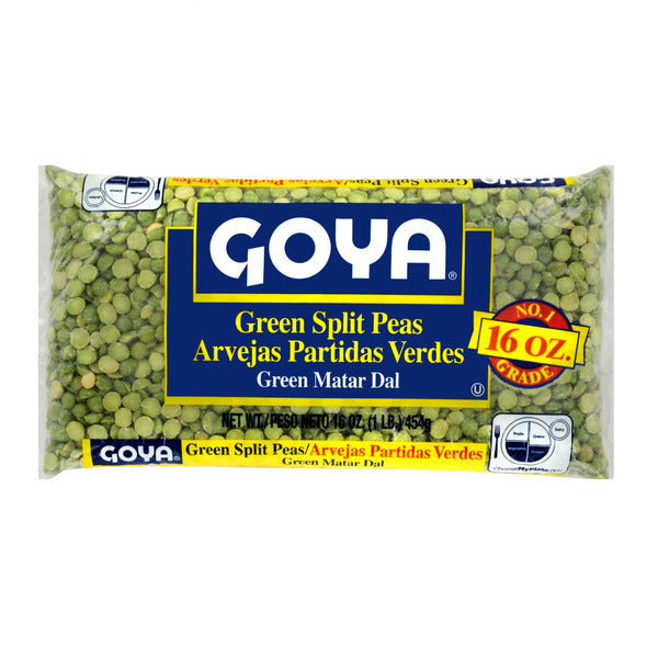Goya Green Split Peas, Dry